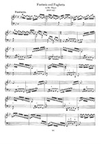 Bach, JS-Fantasia and Fughetta in Bb