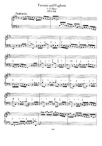 Bach, JS-Fantasia and Fughetta in D