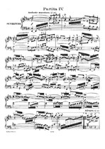 Bach, J.S. - Partita No.4