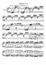 Bach, J.S. - Partita No.6
