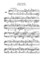 Scarlatti-Sonatas No.436-450