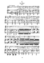 Schubert - Schwanengesang, No.12 Am Meer (Heine)