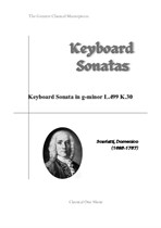 Scarlatti - Keyboard Sonata in g-minor